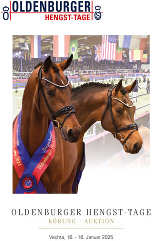 Katalog Oldenburger Hengst-Tage 2025 Körung-Auktion