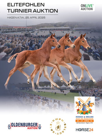 Katalog Elitefohlen Turnier Auktion 2025